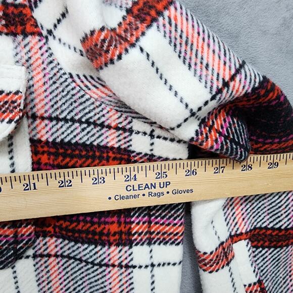 Universal Thread Shacket Women’s XL Oversized Flannel Shirt Jacket Heavyweight - Picture 14 of 14